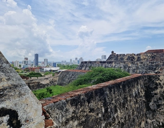 Vue sur Carthagène des Indes depuis La Popa