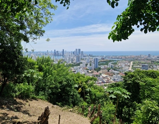 Vue sur Carthagène des Indes depuis La Popa