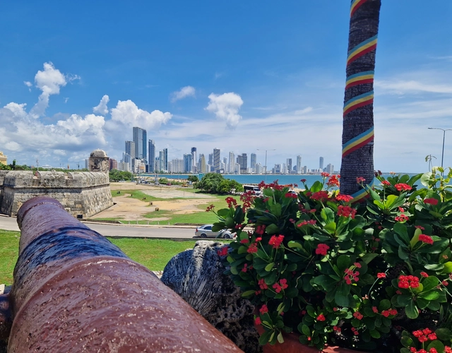 Vue sur Carthagène des Indes depuis La Popa