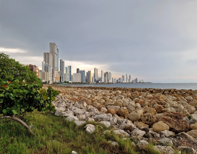 Vista de Cartagena de Indias desde La Popa