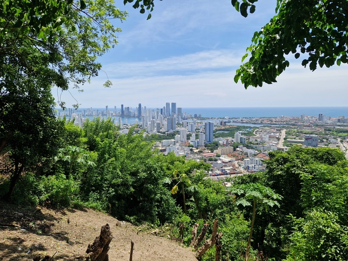 Vue sur Carthagène des Indes depuis La Popa