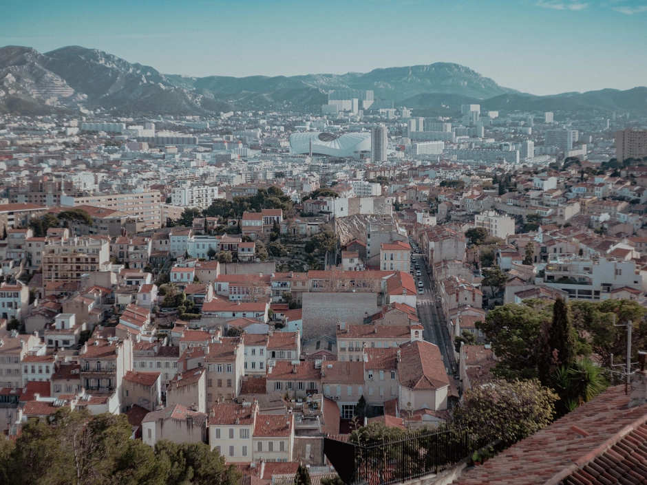 Panorama urbain de Marseille