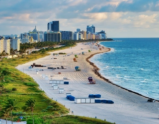 Photo en bord de mer de Miami