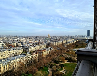 Vue sur Paris depuis la tour Eiffel