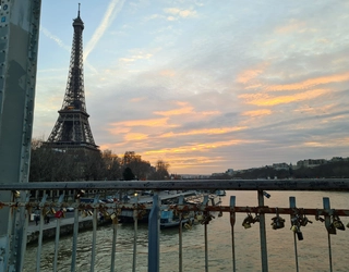 Vue sur Paris depuis la tour Eiffel