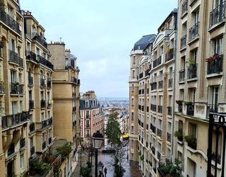 Vue sur Paris depuis la tour Eiffel