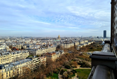 Vue sur Paris depuis la tour Eiffel