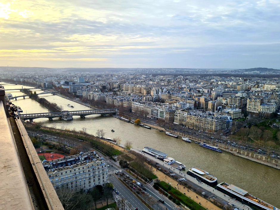 Vue sur Paris et la Seine