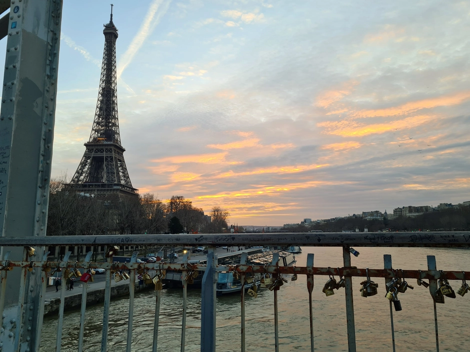 Vue sur la tour Eiffel