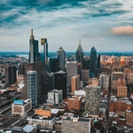 Vue sur la ville de Philadelphie